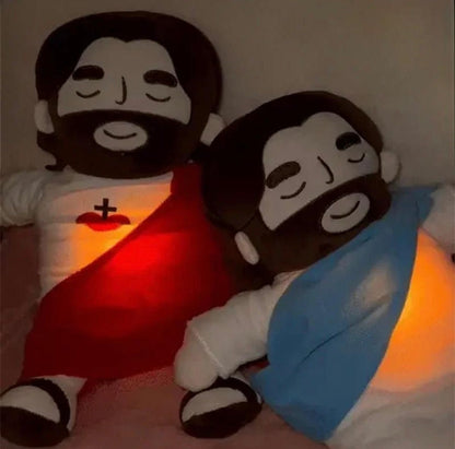 Meetcalmi™ - Peluche reconfortante de Jesús y María con efecto respiración