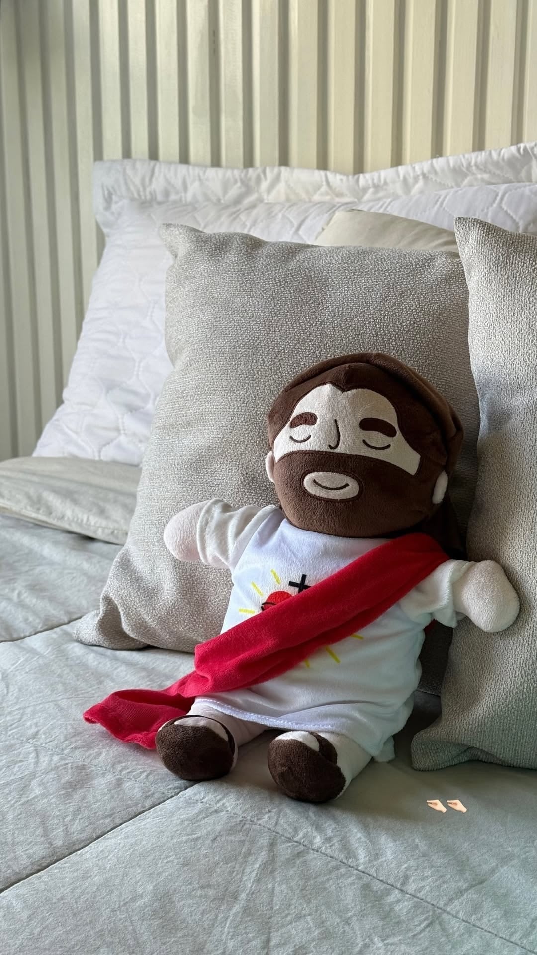 Meetcalmi™ - Peluche reconfortante de Jesús y María con efecto respiración