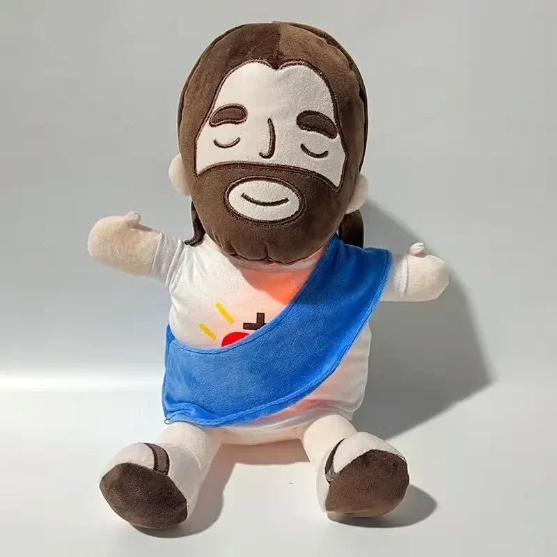 Meetcalmi™ - Peluche reconfortante de Jesús y María con efecto respiración